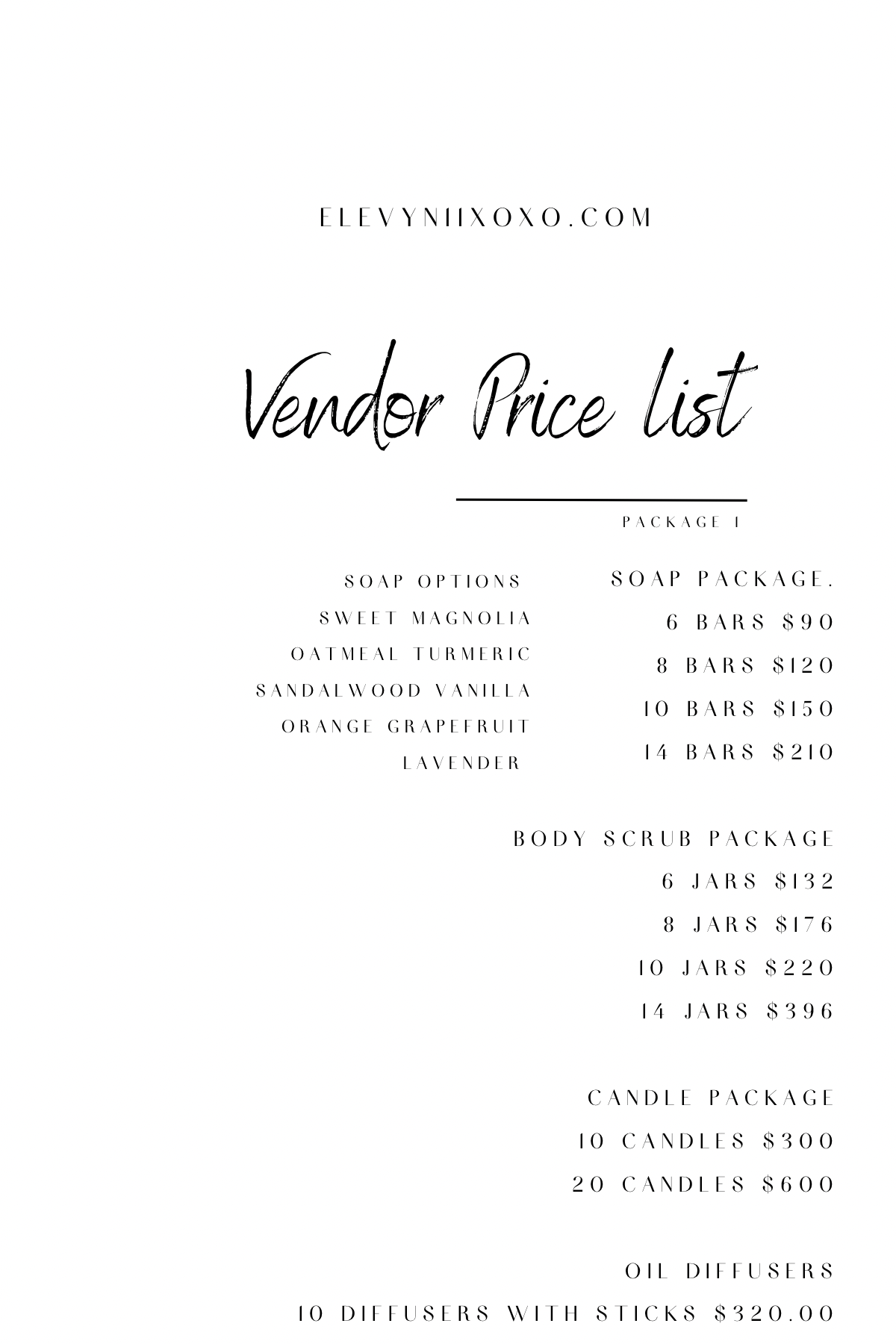 Custom Order